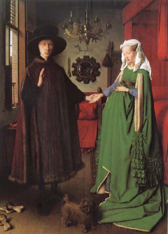 Jan Van Eyck Betrothal of the Arnolfinis Spain oil painting art
